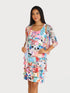 3/4 SLEEVES TIE FRONT BOLERO - T2652